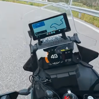 CarPlay Moto Interphone Cellularline Sync70 7"