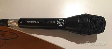 Microfono dinamico AKG Perception Live P3 con base