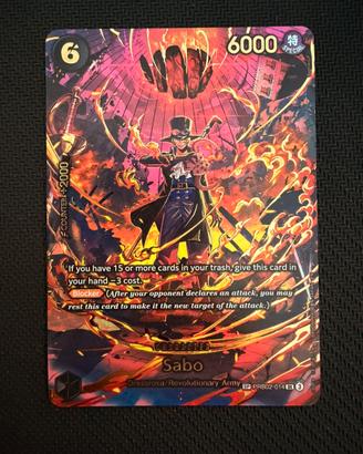 Sabo SP PRB02-014 (OP15) PSA 10 Candidate