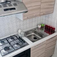 Cucina completa 2,50 m con forno, piano cottura, l