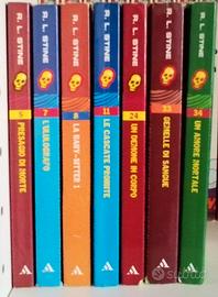 LOTTO 7 LIBRI SUPER BRIVIDI (R.L. STINE)