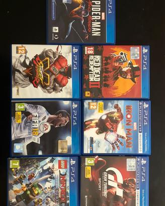 6 Giochi ps4 - In perfette condizioni