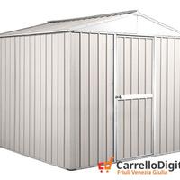 Box deposito lamiera di Acciaio 275x175 bianco