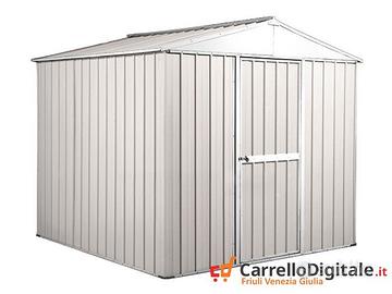 Box deposito lamiera di Acciaio 275x175 bianco