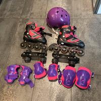 Set oggetti pattinaggio: