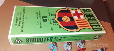Squadra Subbuteo dipinta a mano