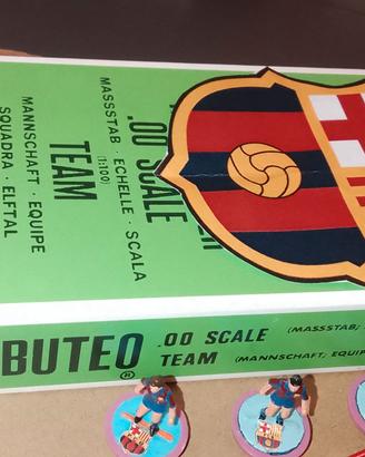 Squadra Subbuteo dipinta a mano