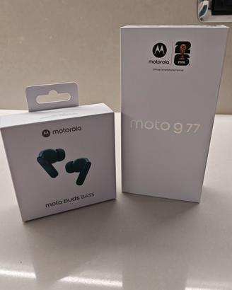 Motorola Moto G77 + Moto Buds