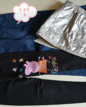 LOTTO 14pz ABBIGLIAMENTO FEMMINA 4-5anni
