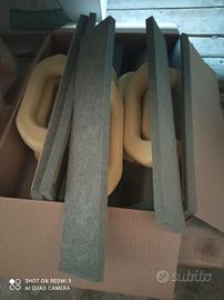 Fratazzo o spatola in spugna grigia cm. 38x7