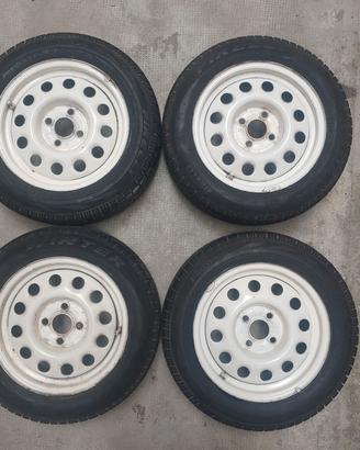 CERCHI ACCIAIO ORIGINALI VW SEAT GOLF II 191601025