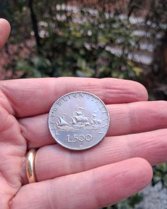 500 Lire Argento Caravelle 1966 – rif. A2