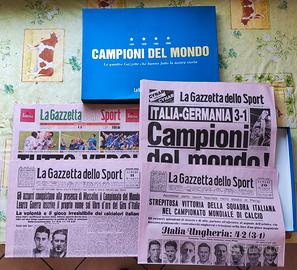Le 4 Gazzetta dello sport - Campioni del mondo! 