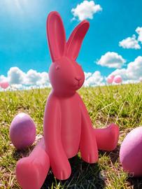 Coniglio Pasquale XXL Grande Decorazione Moderna 3