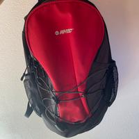 Zaino rosso nero Hi-tec