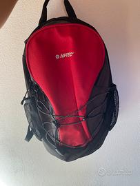 Zaino rosso nero Hi-tec