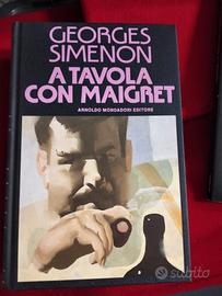 libro "A tavola con Maigret"di Georges Simenon 