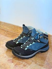 Scarponi Trekking Quechua Forclaz 500 Lady Blu