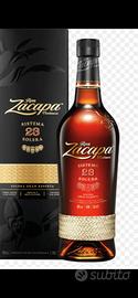 bottiglia di rum zacapa 23