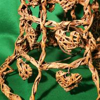 Campana da collezione arte povera in bambù