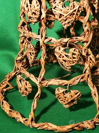 Campana da collezione arte povera in bambù