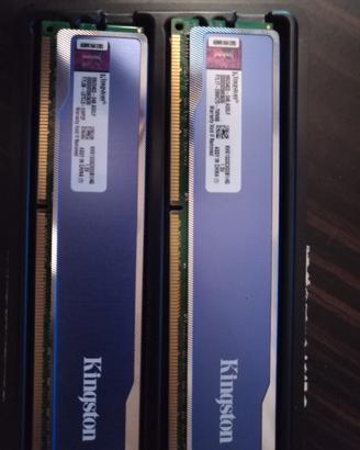 RAM DDR3 (2X4GB) Kingston Hyper X Genesis 1333 MHz