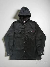 Dickies Giubbotto Giacca Nero Felpato Oversize XL