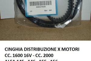 CINGHIA DISTRIBUZIONE X MOTORI CC.1600, 2000