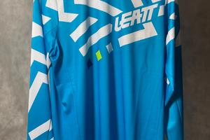 Leatt maglia cross/enduro M NUOVA azzurra