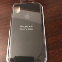 Cover per iphone xr con logo apple