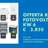  kit fotovoltaico 6kw
