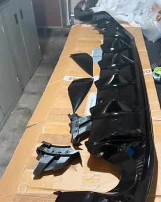 diffusore posteriore golf 7.5 tcr nuovo