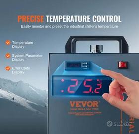 VEVOR Refrigeratore d'acqua industriale, CW-5202