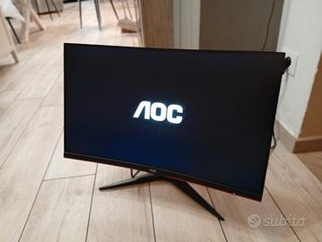 Monitor AOC 27" curvo (guardare in descrizione)
