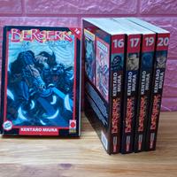 Lotto 5 manga berserk Collection 16 17 18 19 20