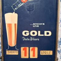 Calendario Perpetuo Birra Gold Itala Pilsen