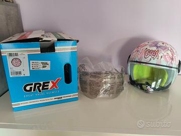 casco bambina taglia S