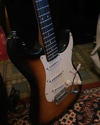squier by fender con amplificatore