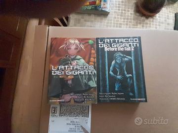 Romanzi L'attacco dei giganti e Death Note