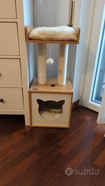 Cuccia con tiragraffi Pawhut