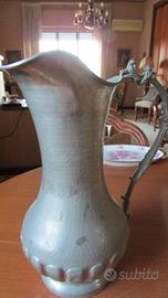 Vaso grande peltro antico