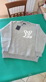 Maglione Louis Vuitton grigio