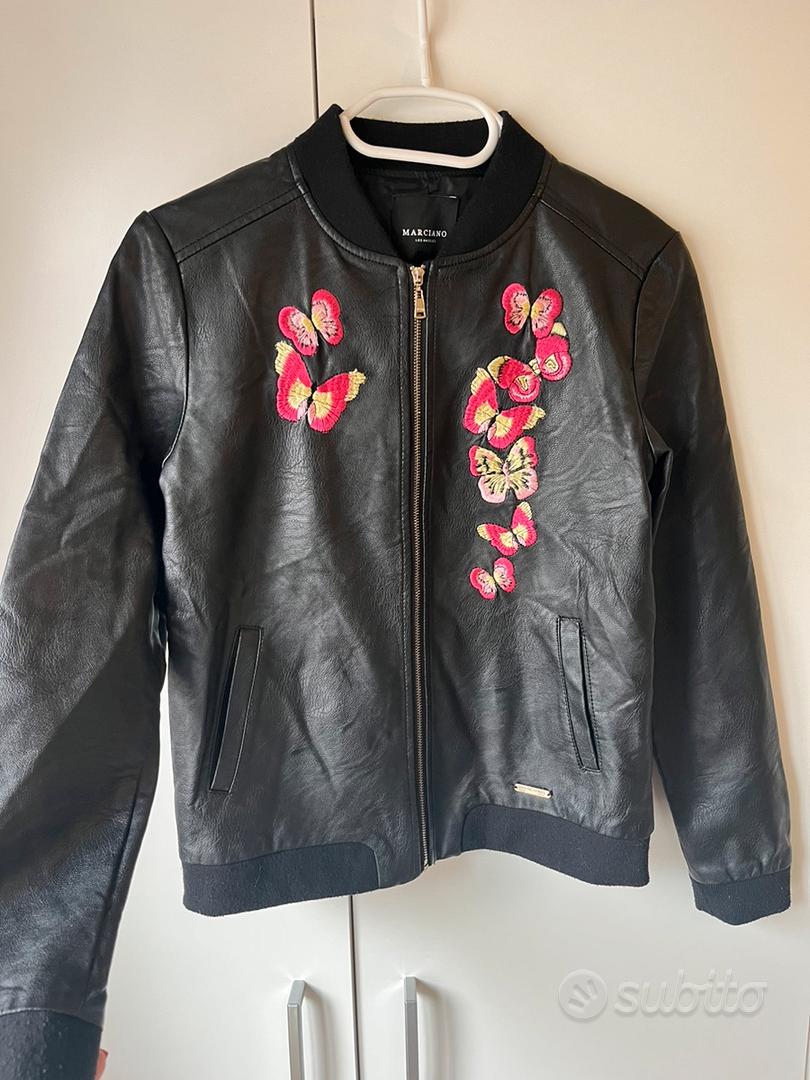 Giacca di pelle Guess Marciano bambina 12 anni Abbigliamento e