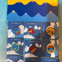 Collezione completa spille Samsung Olimpiadi