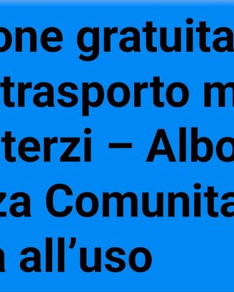 Cessione gratuita SRL attiva trasporto merci conto