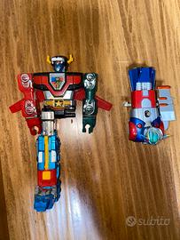 Robot Voltron bandai ferro 1981 + groizer japan