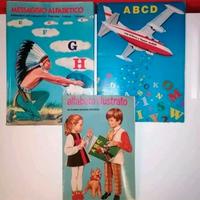 Alfabeto illustrato Messaggio alfabetico anni 70