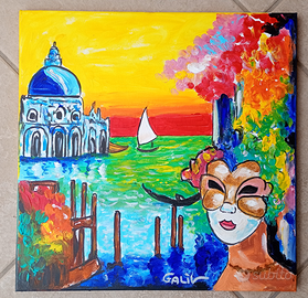 Quadro " tramonto a Venezia" - Galiv