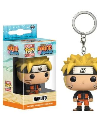 Anime Ninja Vinyl Keychain Figure Naruto Style 1pc