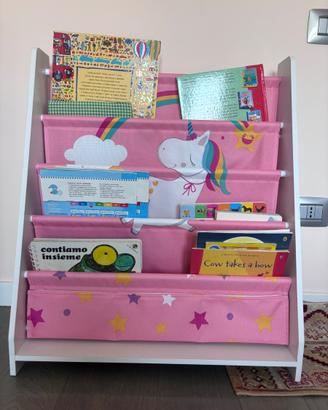 Libreria porta libri per bambini  Unicorno